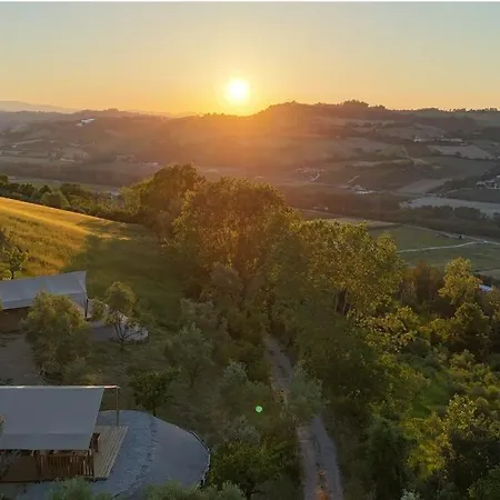 Casa Eviano, Verdicchio & Oliva 캠프장 Molino di Carassai